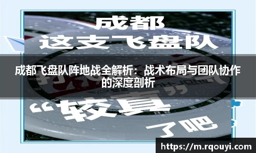 成都飞盘队阵地战全解析:战术布局与团队协作的深度剖析