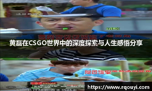 黄磊在CSGO世界中的深度探索与人生感悟分享