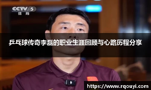 乒乓球传奇李磊的职业生涯回顾与心路历程分享