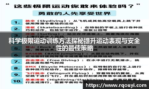 科学极限运动训练方法探秘提升运动表现与安全性的最佳策略